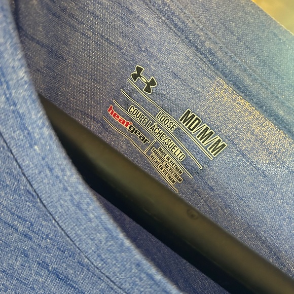 Blue under armor shirt long sleeve Medium - Picture 2 of 2